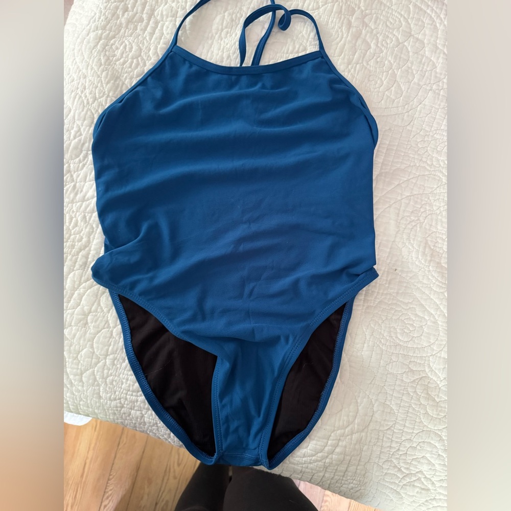 Jolyn Darren Blue One Piece Swimsuit